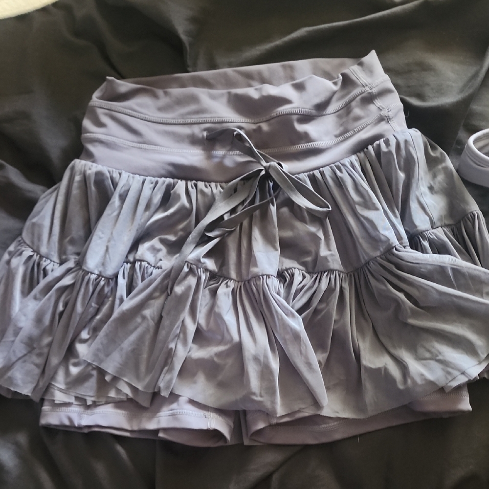 Elegant Gray Women's Skirt